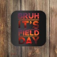 School Its Field Day Schooloutdoor Funny Field Day Summer Coaster thumb 0