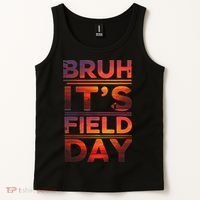 School Its Field Day Schooloutdoor Funny Field Day Summer Tank Top thumb 2