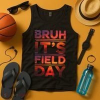 School Its Field Day Schooloutdoor Funny Field Day Summer Tank Top thumb 4