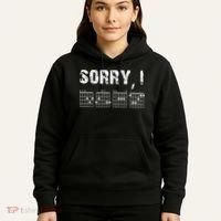 Sorry IDGAF Funny Hidden Message Guitar Chords For Lover Hoodie thumb 5