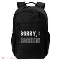 Sorry IDGAF Funny Hidden Message Guitar Chords For Lover Backpack thumb 0