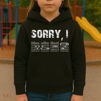 Sorry IDGAF Funny Hidden Message Guitar Chords For Lover Kids Hoodie thumb 3