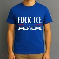Support Immigrants Fuck Ice T-Shirt thumb 3