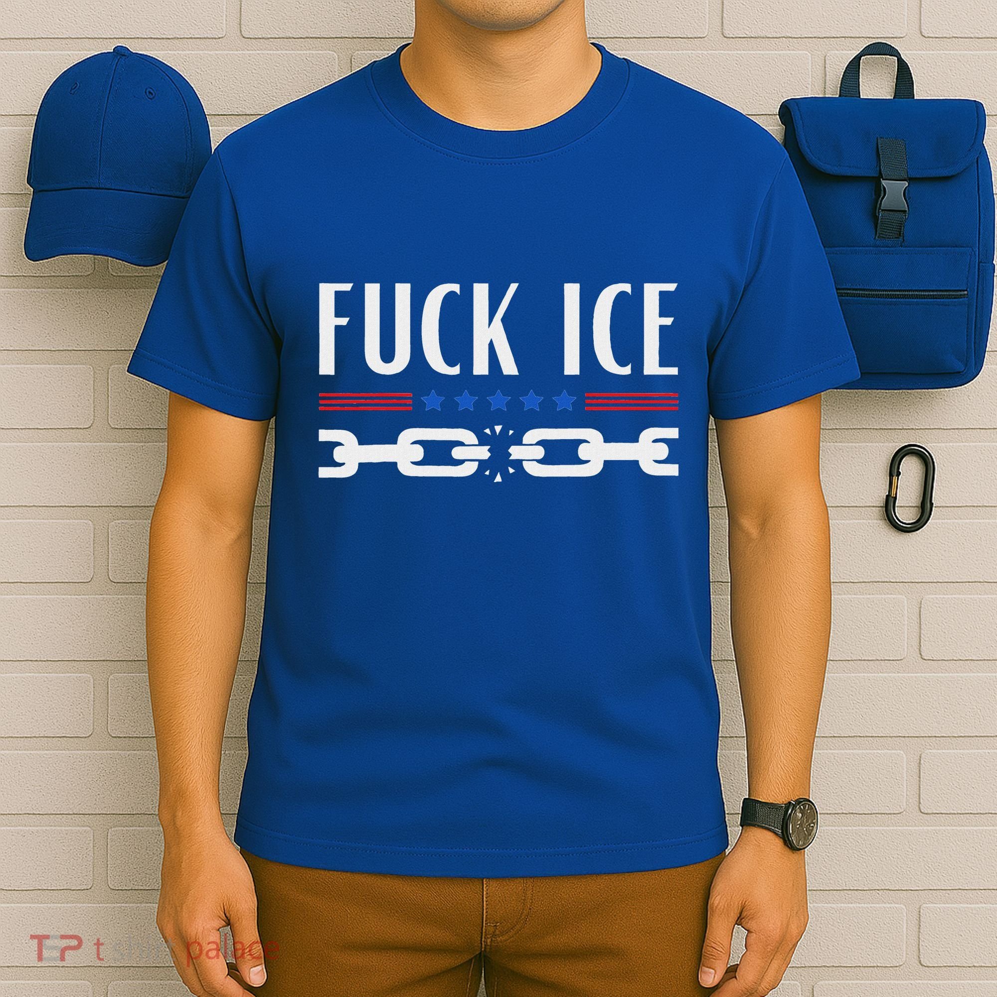 Support Immigrants Fuck Ice T-Shirt