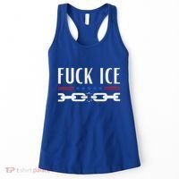 Support Immigrants Fuck Ice Women's Tank Top thumb 0