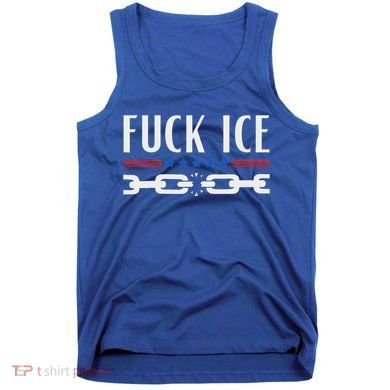 Support Immigrants Fuck Ice Tank Top