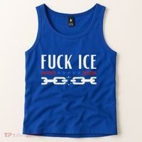 Support Immigrants Fuck Ice Tank Top thumb 2