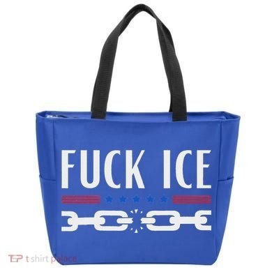 Support Immigrants Fuck Ice Tote Bag