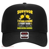 Survivor I Fight Hard Ewings Sarcoma Awareness Cool Gift Hat thumb 0