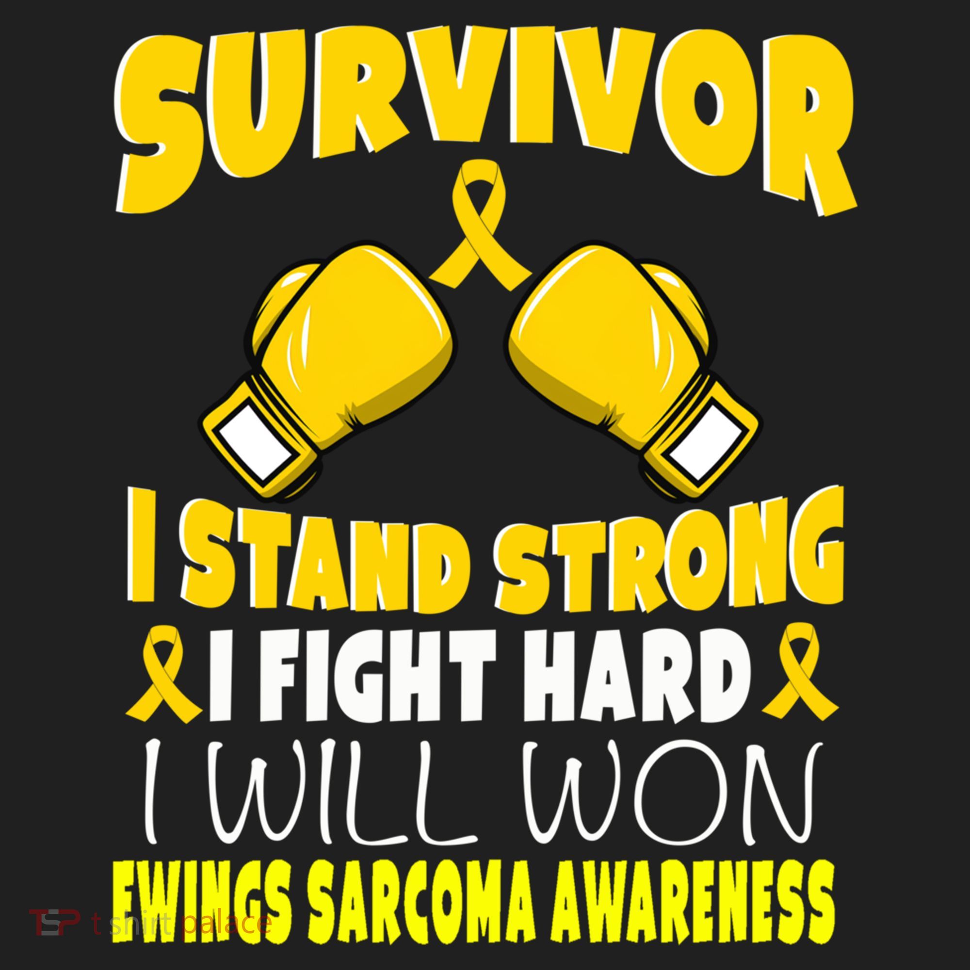 Survivor I Fight Hard Ewings Sarcoma Awareness Cool Gift Hat