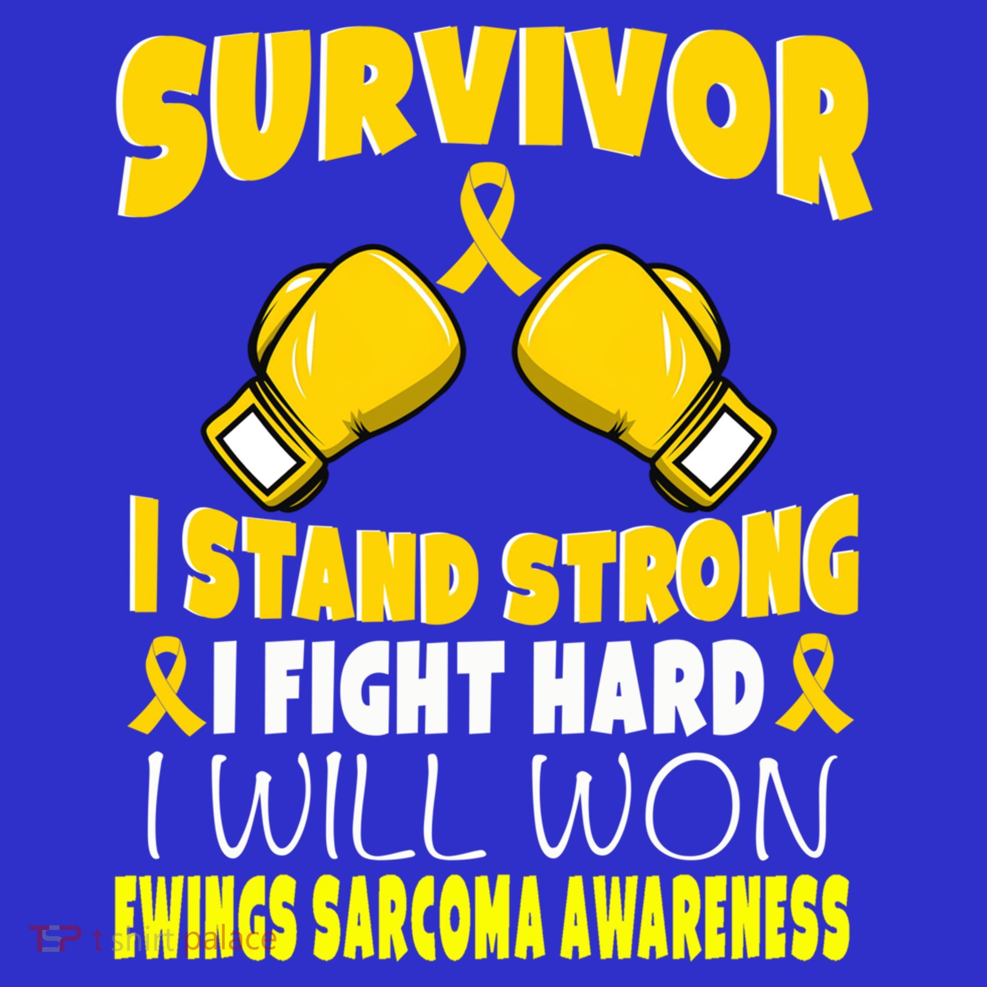 Survivor I Fight Hard Ewings Sarcoma Awareness Cool Gift Baby Bodysuit
