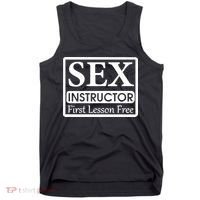 Sex Instructor First Free Lesson Tank Top thumb 0