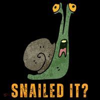 Snailed It Funny Snails Snail Lovers Bucket Hat thumb 4