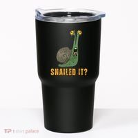 Snailed It Funny Snails Snail Lovers Tumbler thumb 0