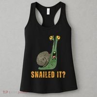 Snailed It Funny Snails Snail Lovers Women's Tank Top thumb 3