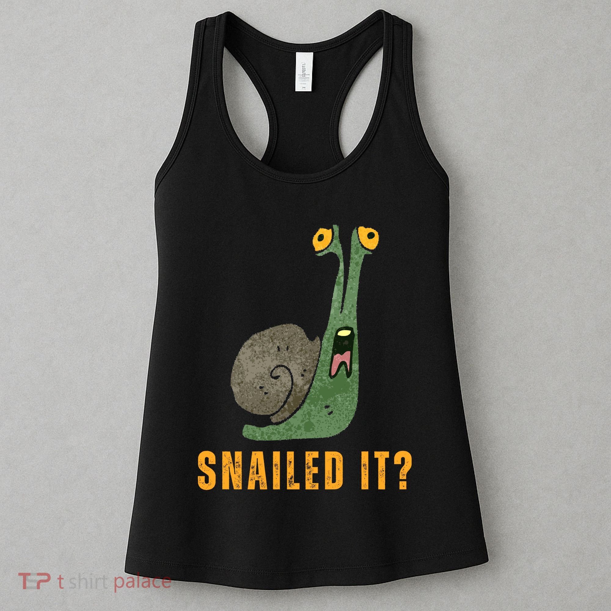 Snailed It Funny Snails Snail Lovers Women's Tank Top