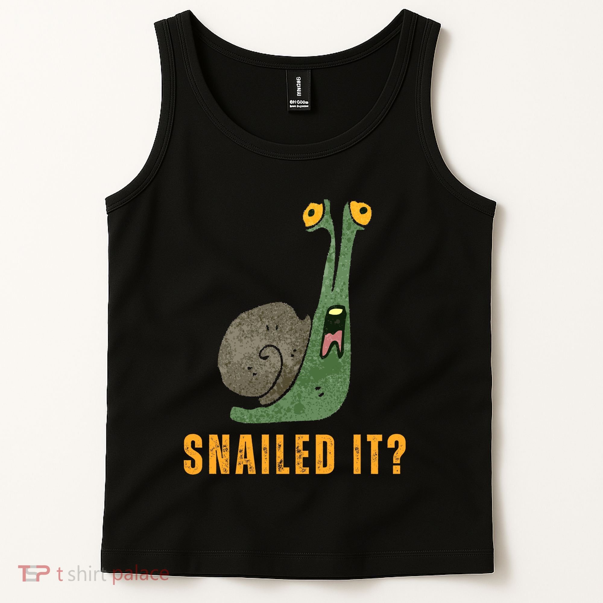 Snailed It Funny Snails Snail Lovers Tank Top