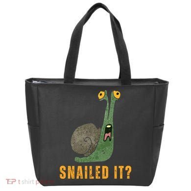 Snailed It Funny Snails Snail Lovers Tote Bag