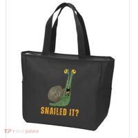 Snailed It Funny Snails Snail Lovers Tote Bag thumb 3