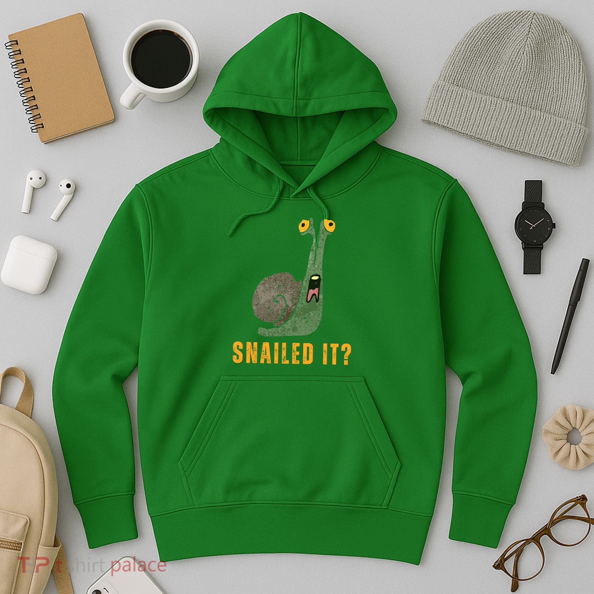 Snailed It Funny Snails Snail Lovers Hoodie