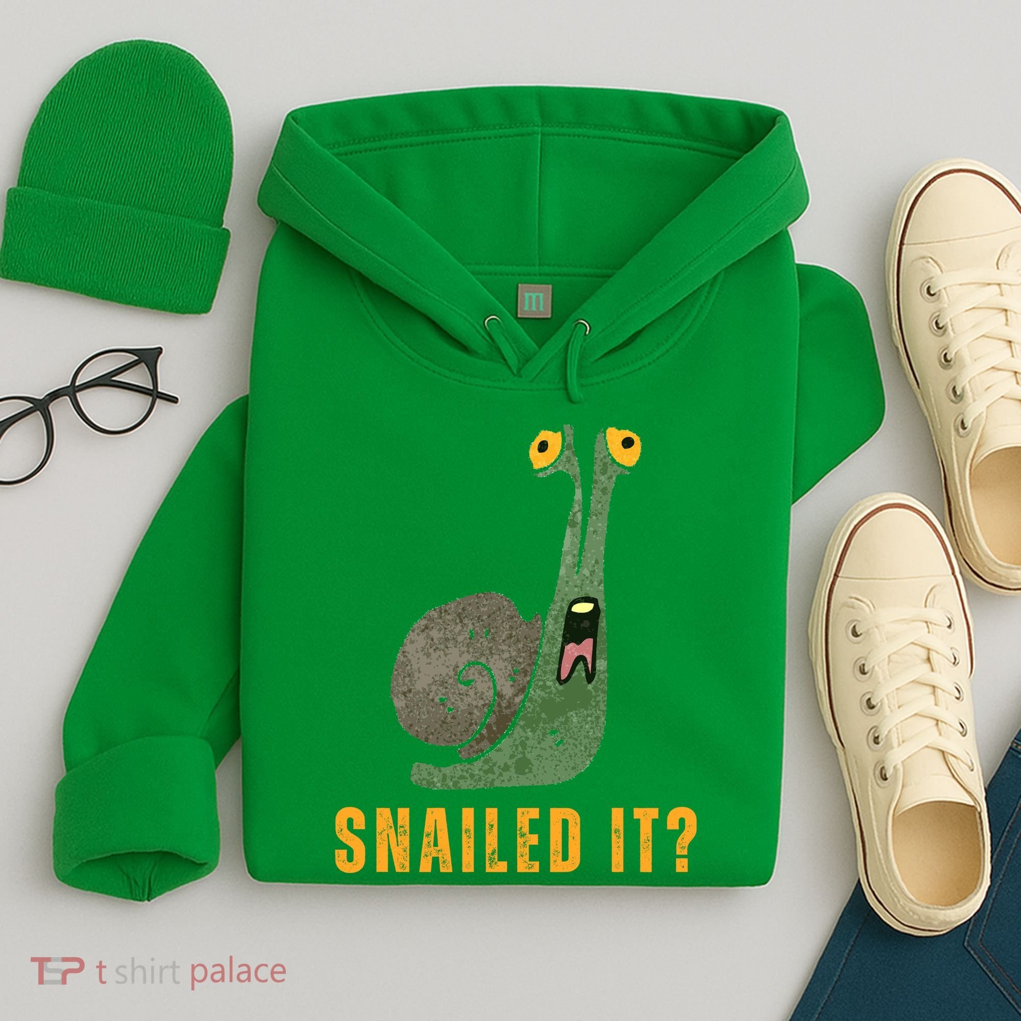 Snailed It Funny Snails Snail Lovers Hoodie