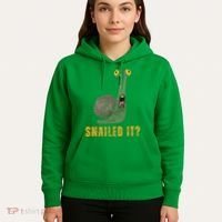 Snailed It Funny Snails Snail Lovers Hoodie thumb 5