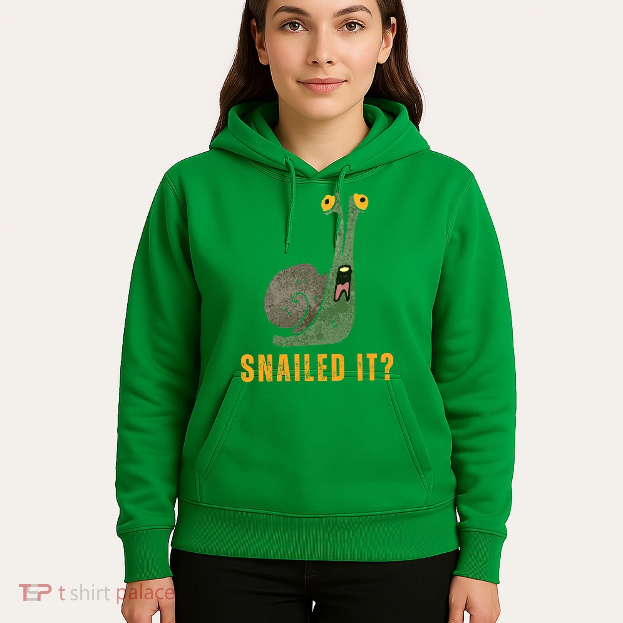 Snailed It Funny Snails Snail Lovers Hoodie