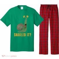 Snailed It Funny Snails Snail Lovers Pajama Set thumb 0