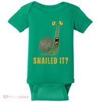 Snailed It Funny Snails Snail Lovers Baby Bodysuit thumb 0