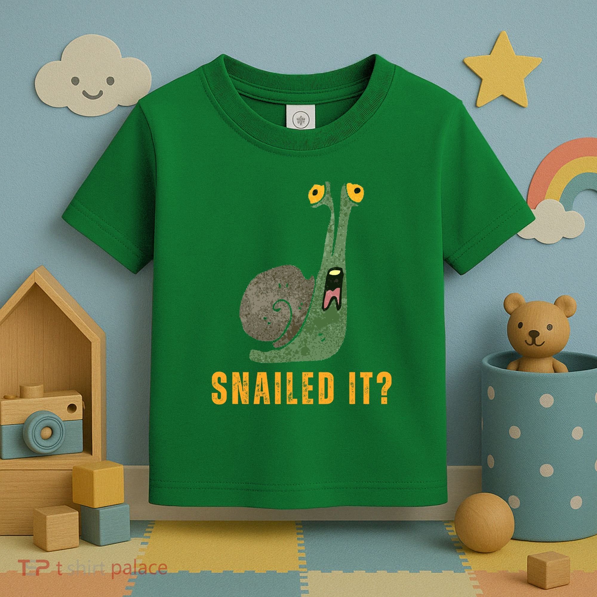 Snailed It Funny Snails Snail Lovers Toddler T-Shirt
