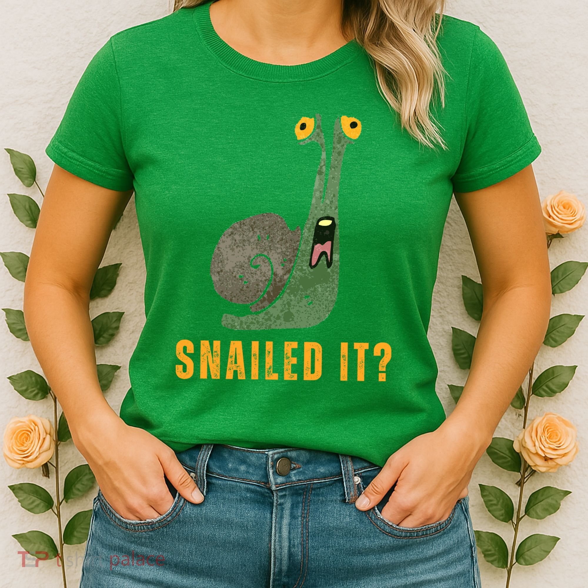Snailed It Funny Snails Snail Lovers Women's T-Shirt