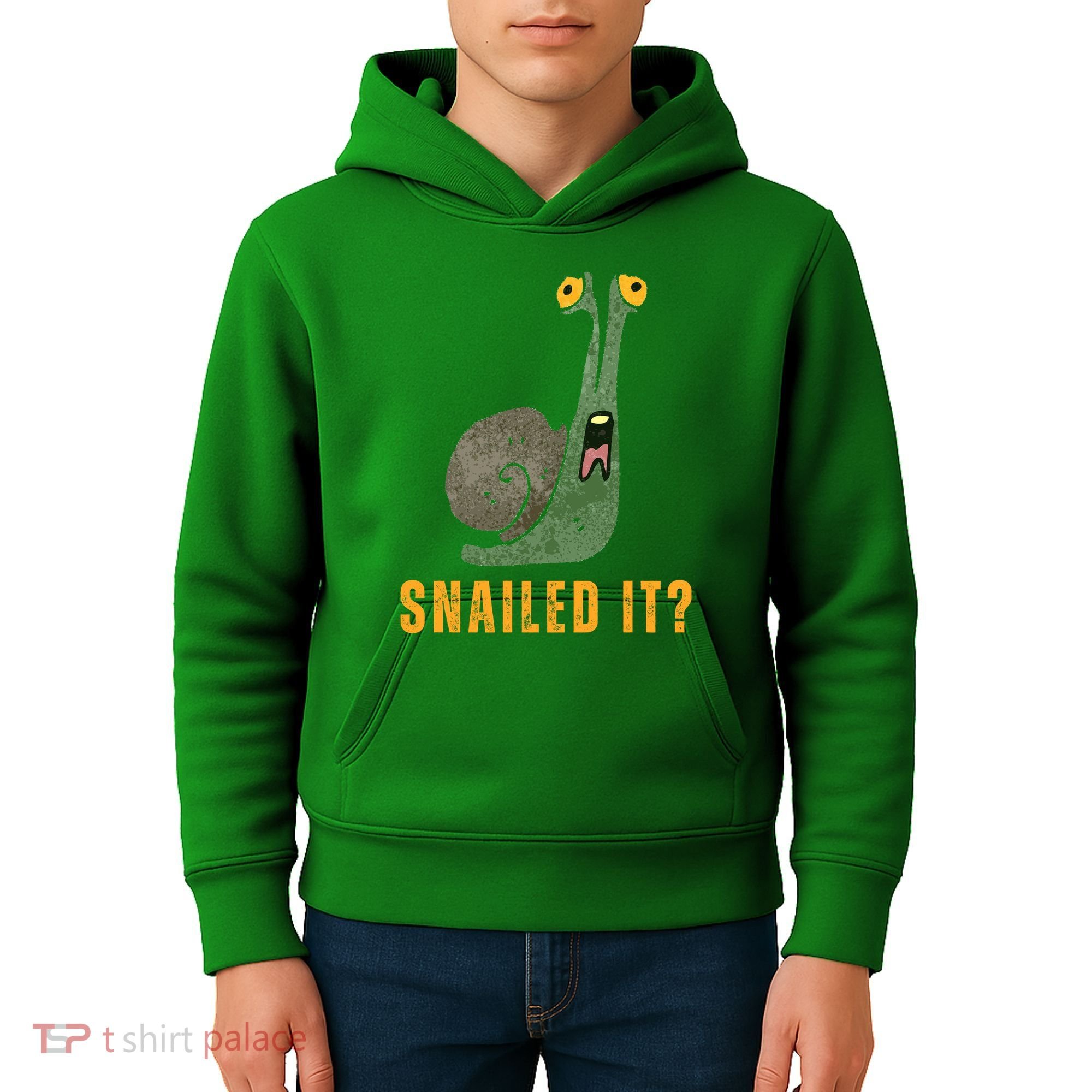 Snailed It Funny Snails Snail Lovers Kids Hoodie