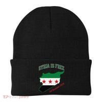 Syria Is Free Join The Freedom March Celebrate Syria Beanie thumb 0