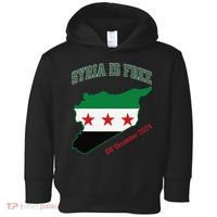 Syria Is Free Join The Freedom March Celebrate Syria Toddler Hoodie thumb 0
