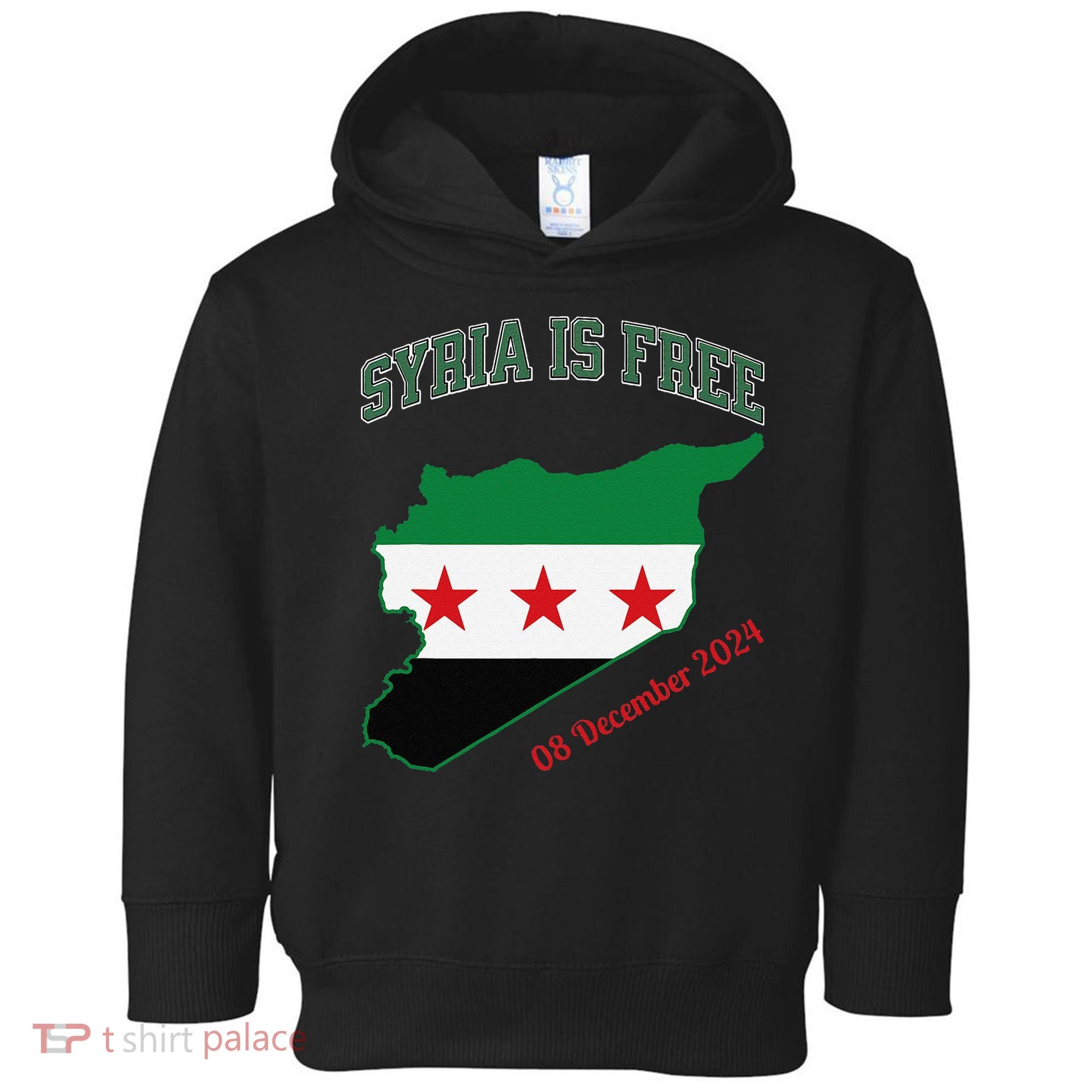 Syria Is Free Join The Freedom March Celebrate Syria Toddler Hoodie