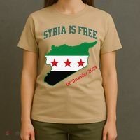 Syria Is Free Join The Freedom March Celebrate Syria T-Shirt thumb 4