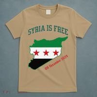Syria Is Free Join The Freedom March Celebrate Syria T-Shirt thumb 5