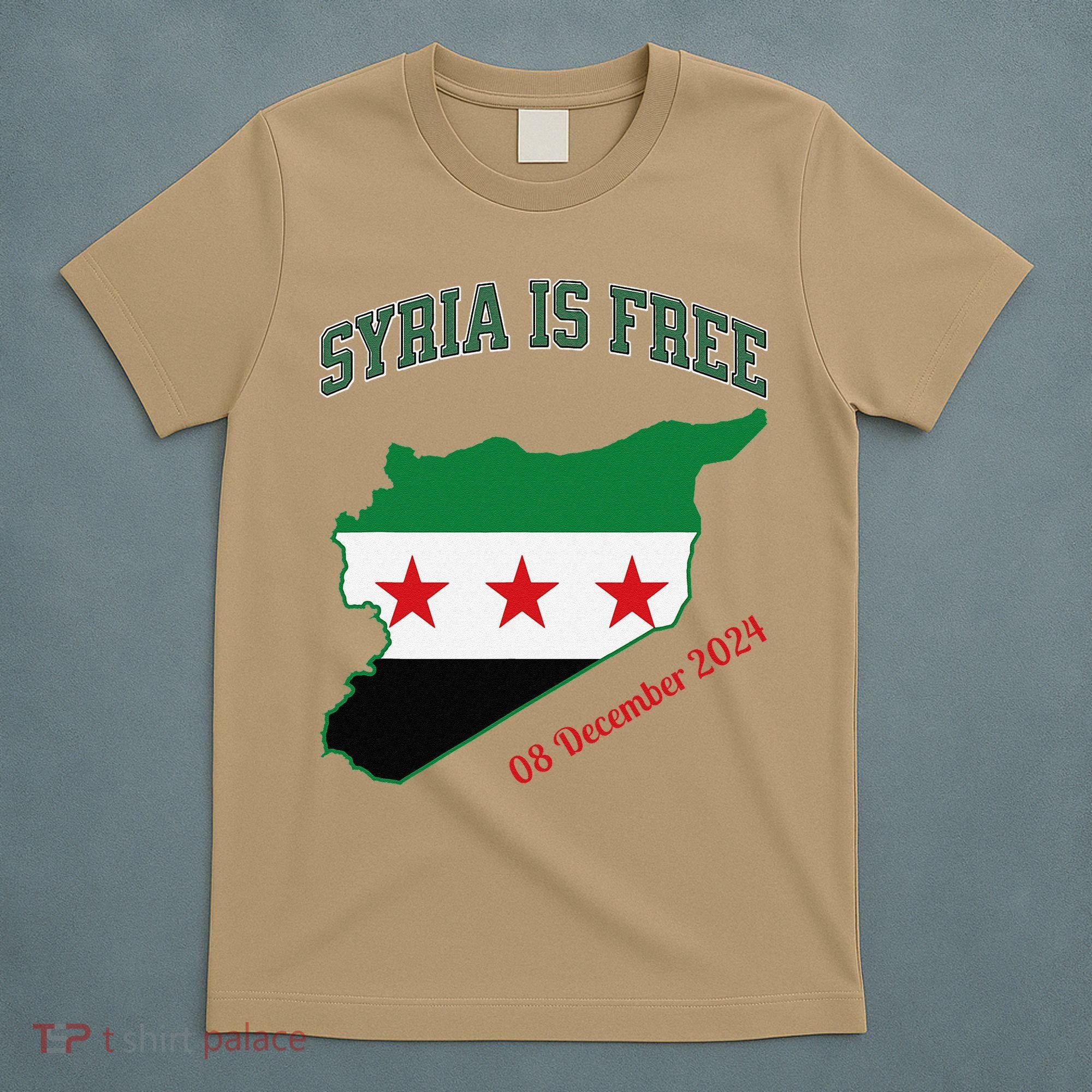 Syria Is Free Join The Freedom March Celebrate Syria T-Shirt