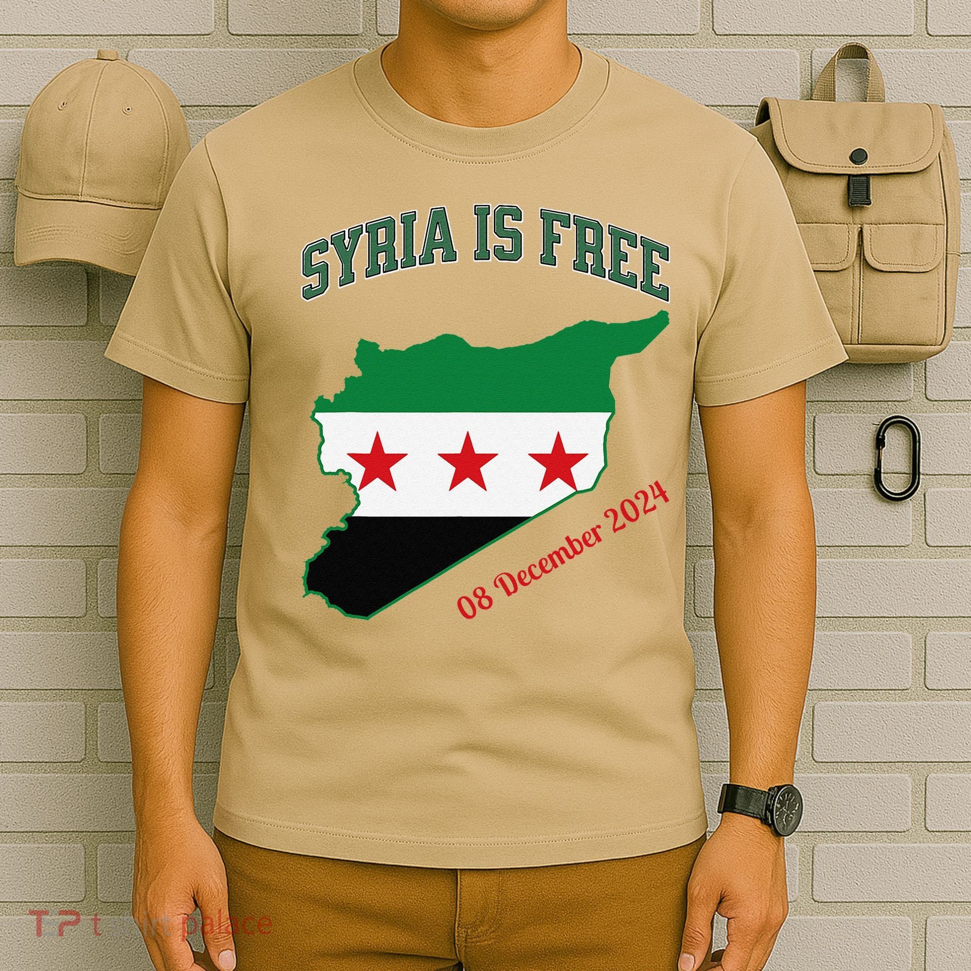 Syria Is Free Join The Freedom March Celebrate Syria T-Shirt