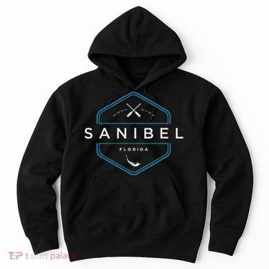 Sanibel Island Florida Beach Graphic Hoodie