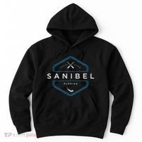 Sanibel Island Florida Beach Graphic Hoodie thumb 0
