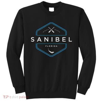 Sanibel Island Florida Beach Graphic Sweatshirt