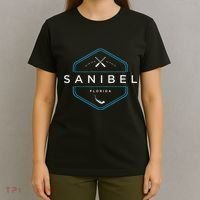 Sanibel Island Florida Beach Graphic T-Shirt thumb 4