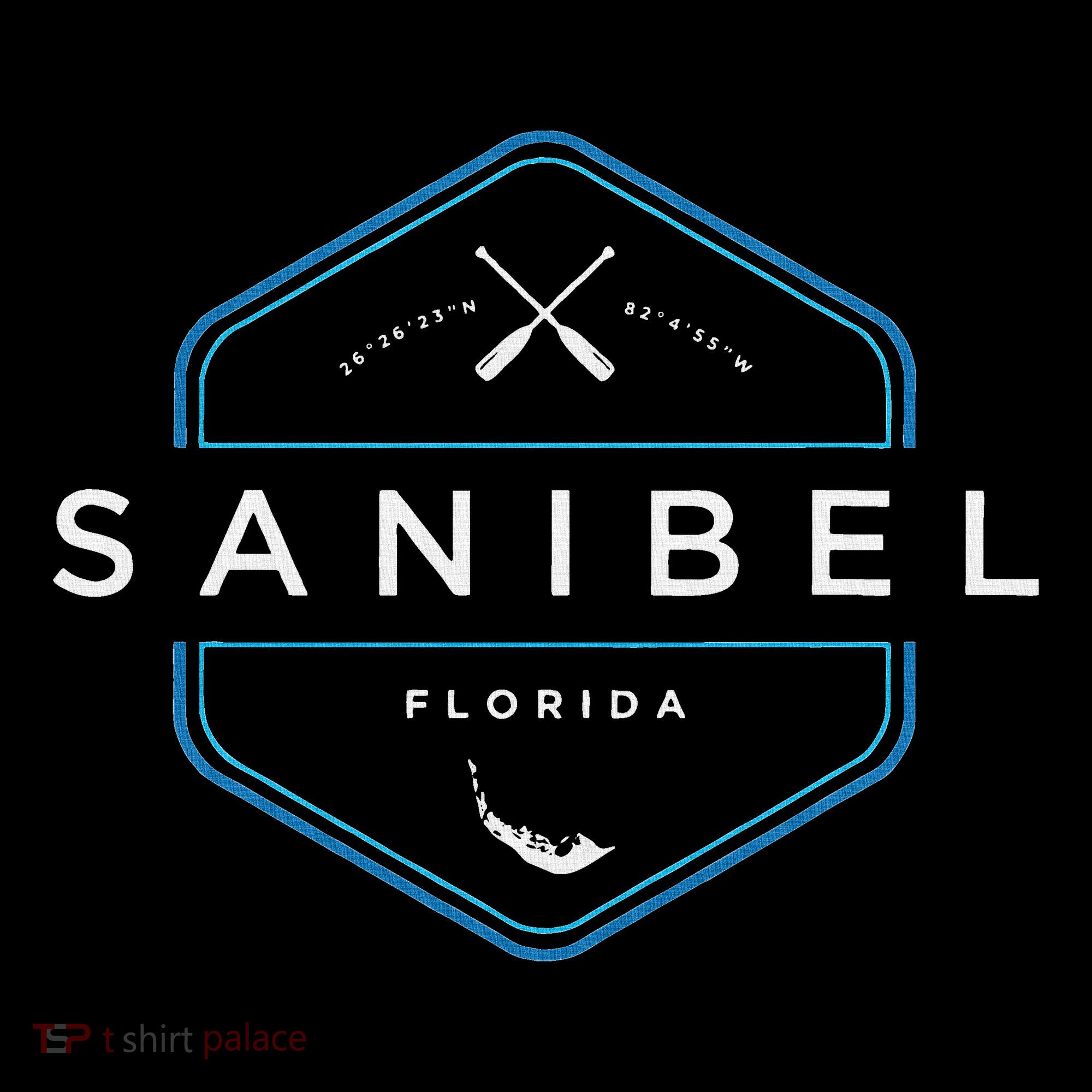 Sanibel Island Florida Beach Graphic Women's Hoodie