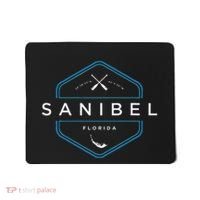 Sanibel Island Florida Beach Graphic Mousepad thumb 0