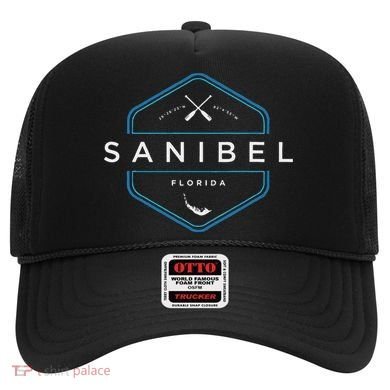 Sanibel Island Florida Beach Graphic Hat