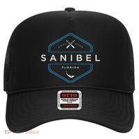 Sanibel Island Florida Beach Graphic Hat thumb 0