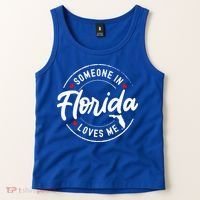 Someone In Florida Loves Me Tank Top thumb 2