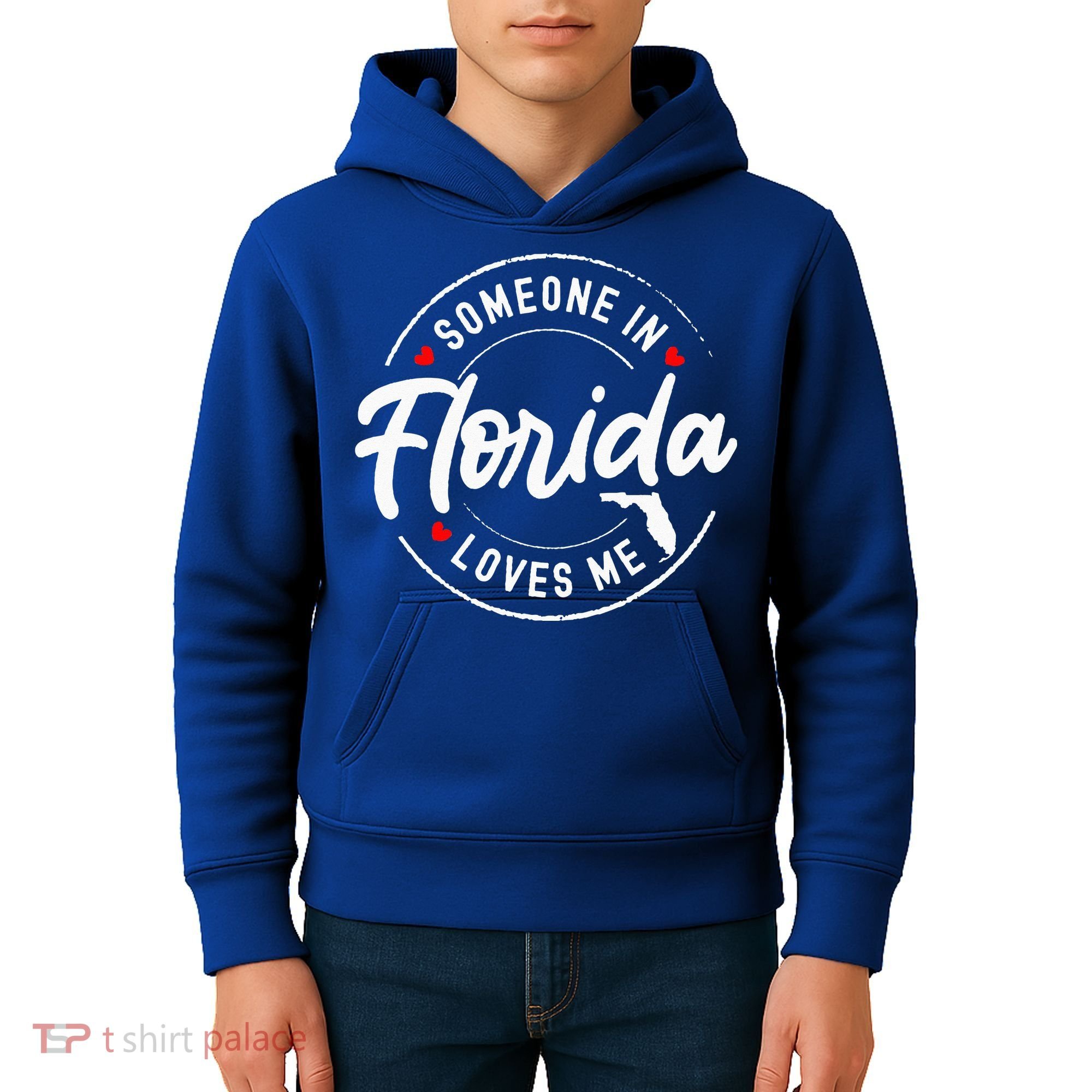 Someone In Florida Loves Me Kids Hoodie