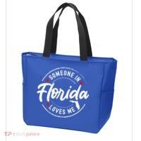 Someone In Florida Loves Me Tote Bag thumb 3